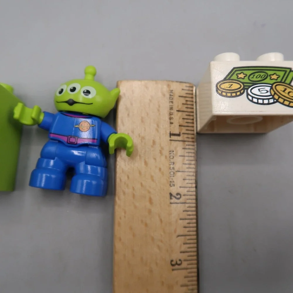 Lego Duplo Toy Story Train 10894 Alien Coins Wanted Replacement Not Complete
